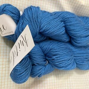 KnitCrate Blue Yarn Skeins